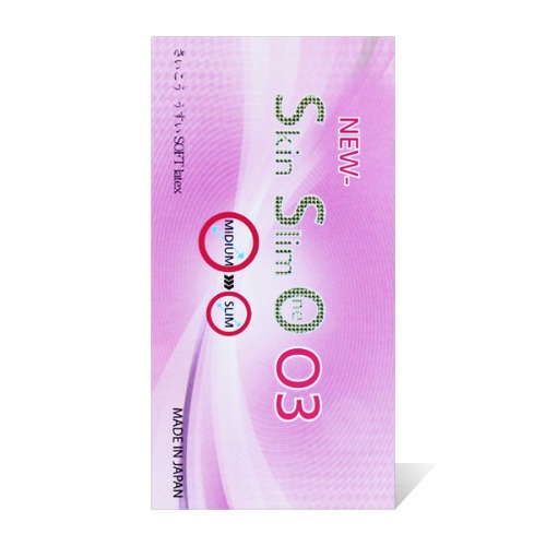 나가니시 스킨 슬림 원 핑크 슬림 초박형 콘돔 10P 콘돔24