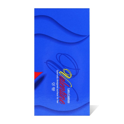 한국라텍스 발렌타인 얇은 초박형 콘돔 10P 콘돔24